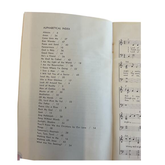 Lord of Reality Song Book Christian Songs For Todays Youth with Guitar Chords - Picture 4 of 6